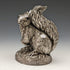 Sterling Silver Sculpture Squirrel Object 263g Height 8.5cm British Country Artists